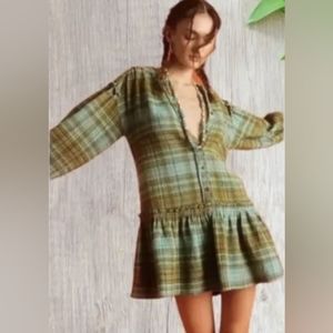 Free People Alexa Mini Oversized Dress